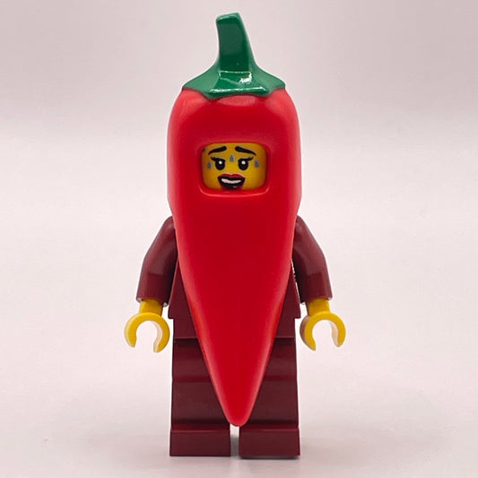 LEGO Chilli Costume Fan, Collectible Series 22, Minifigure (col387)