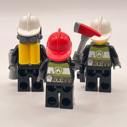 LEGO Firefighters, City, Minifigures, Set of 3