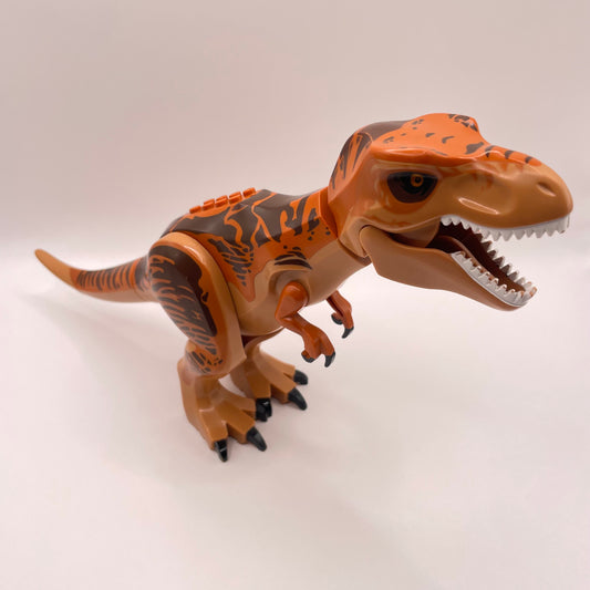 LEGO Tyrannosaurus Rex, Nougat, Dinosaur (trex04) Battle Damage