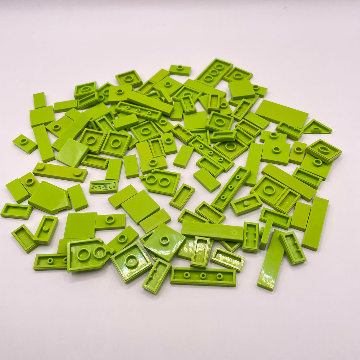 LEGO Lime, Tiles, Approx. 45g