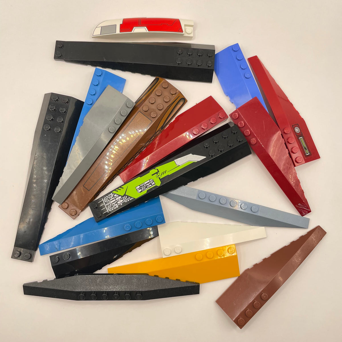 LEGO Slopes, Long, Vehicle,  Mixed Colours, Approx. 100g
