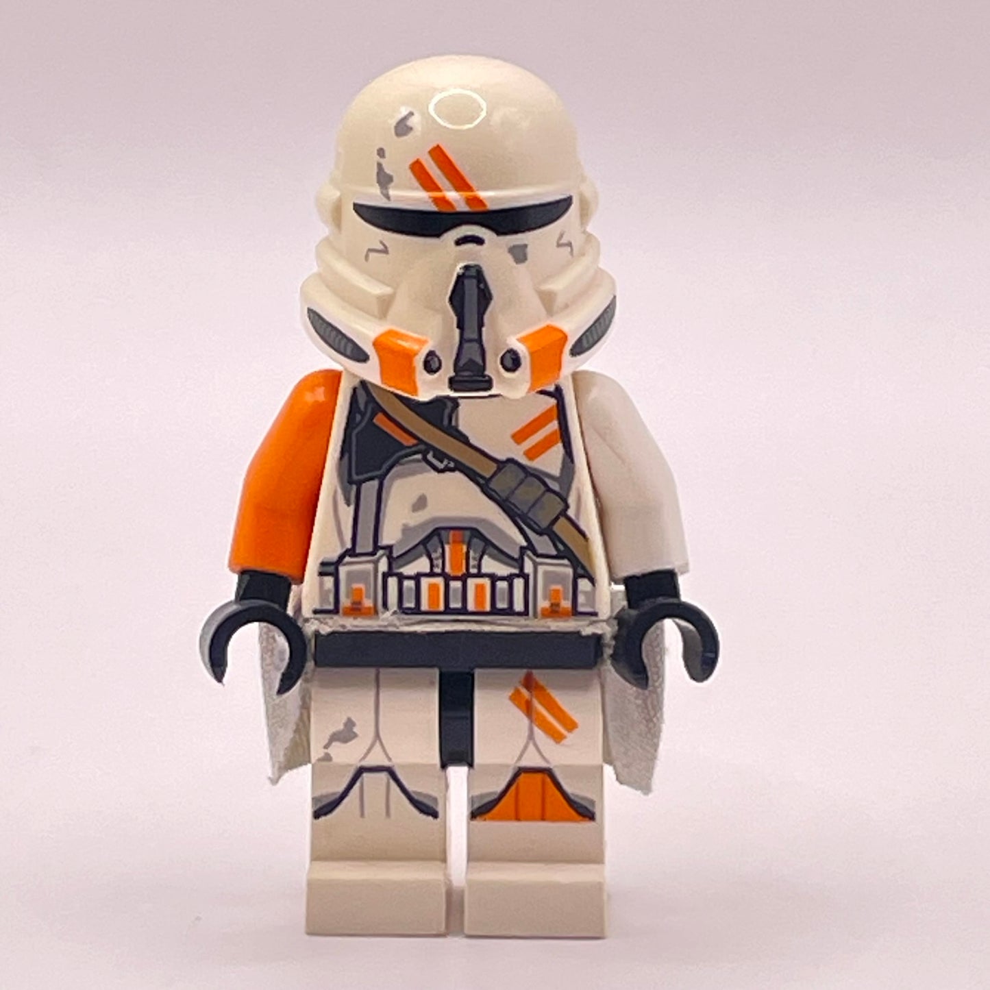 LEGO Clone Airborne Trooper, 212th Attack Battalion, (Phase 2), Star Wars, Minifigure (sw0523) yellowed