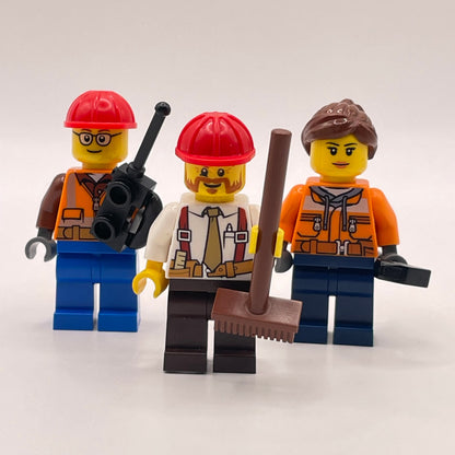 LEGO Tradies, City, Minifigures, Set of 3