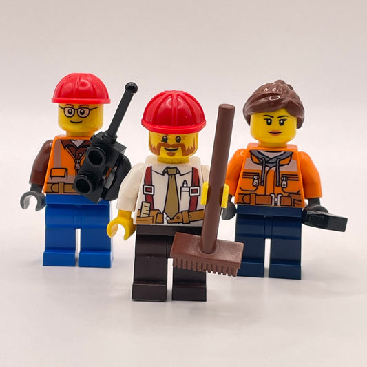 LEGO Tradies, City, Minifigures, Set of 3