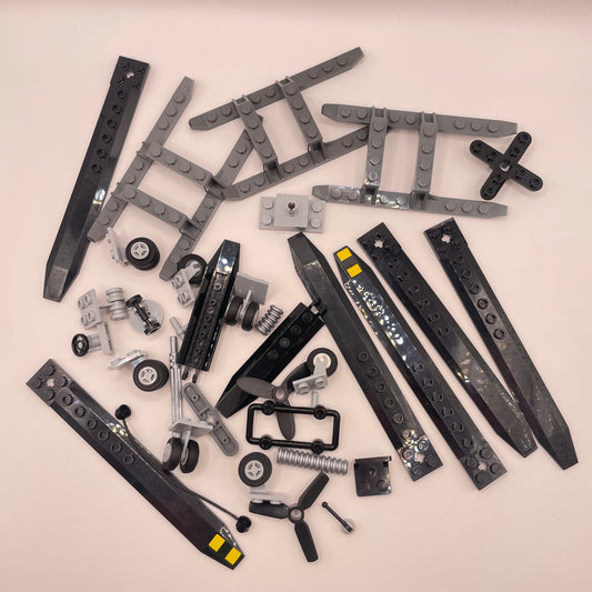 LEGO Helicopter Pieces, Play Pack, Vehicle Pieces, Approx. 70g