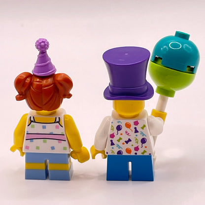 LEGO Party Boy and Girl, Holiday, Minifigures (2 pack)