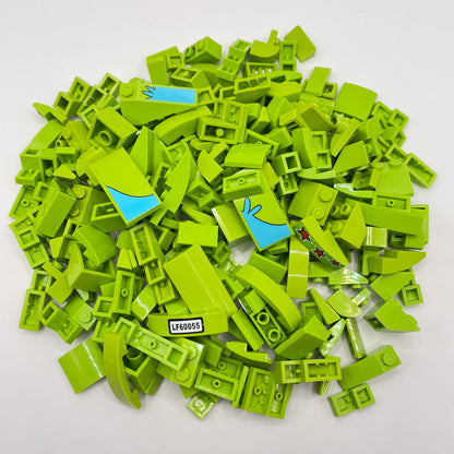 LEGO Slopes, Lime, Approx. 125g