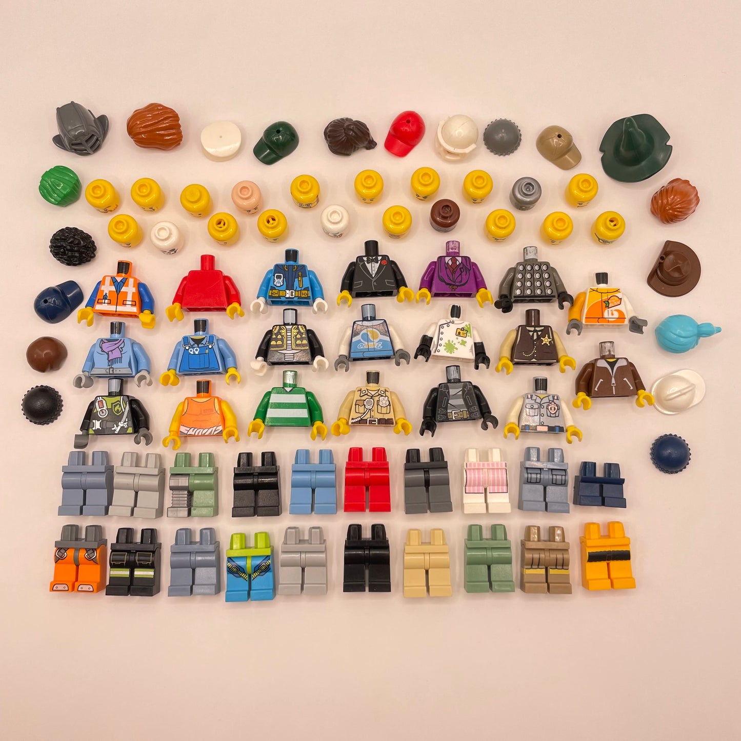 LEGO Build a Minifigure, Mix and Match City Figures, Set of 20
