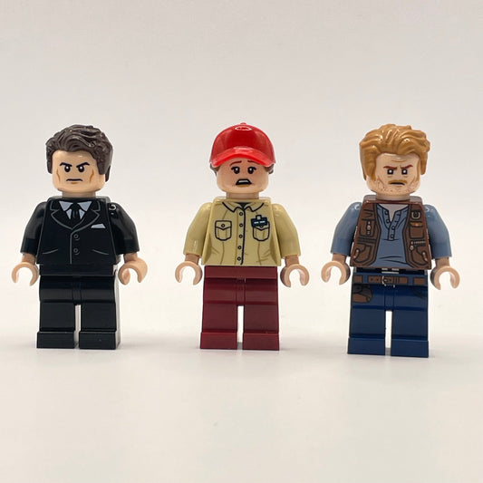 LEGO Jurassic Bundle, Jurassic World, Minifigure (Pack of 3)