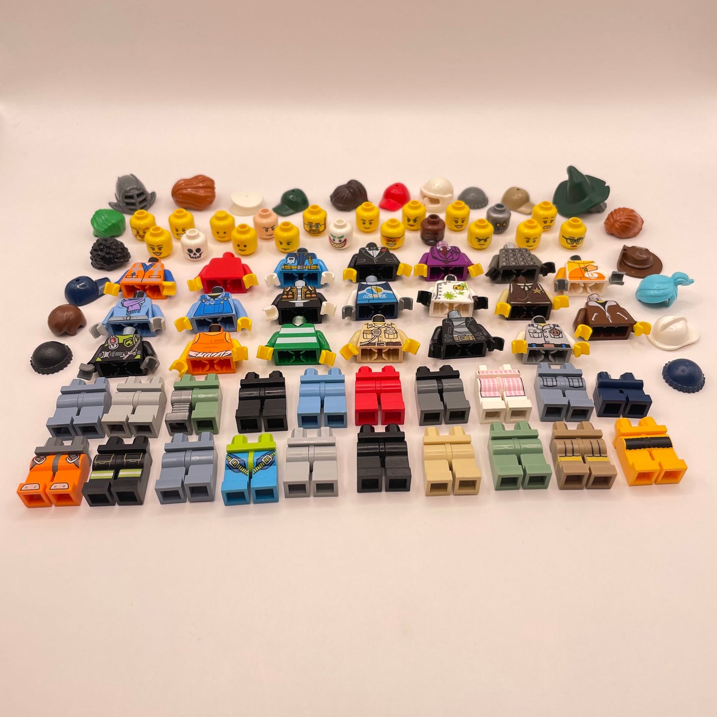 LEGO Build a Minifigure, Mix and Match City Figures, Set of 20
