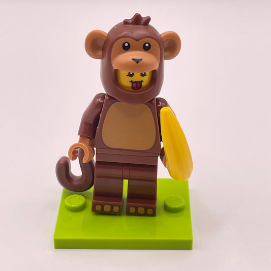 LEGO Monkey Costume Fan, Collectible Series 28, Minifigure (col464)