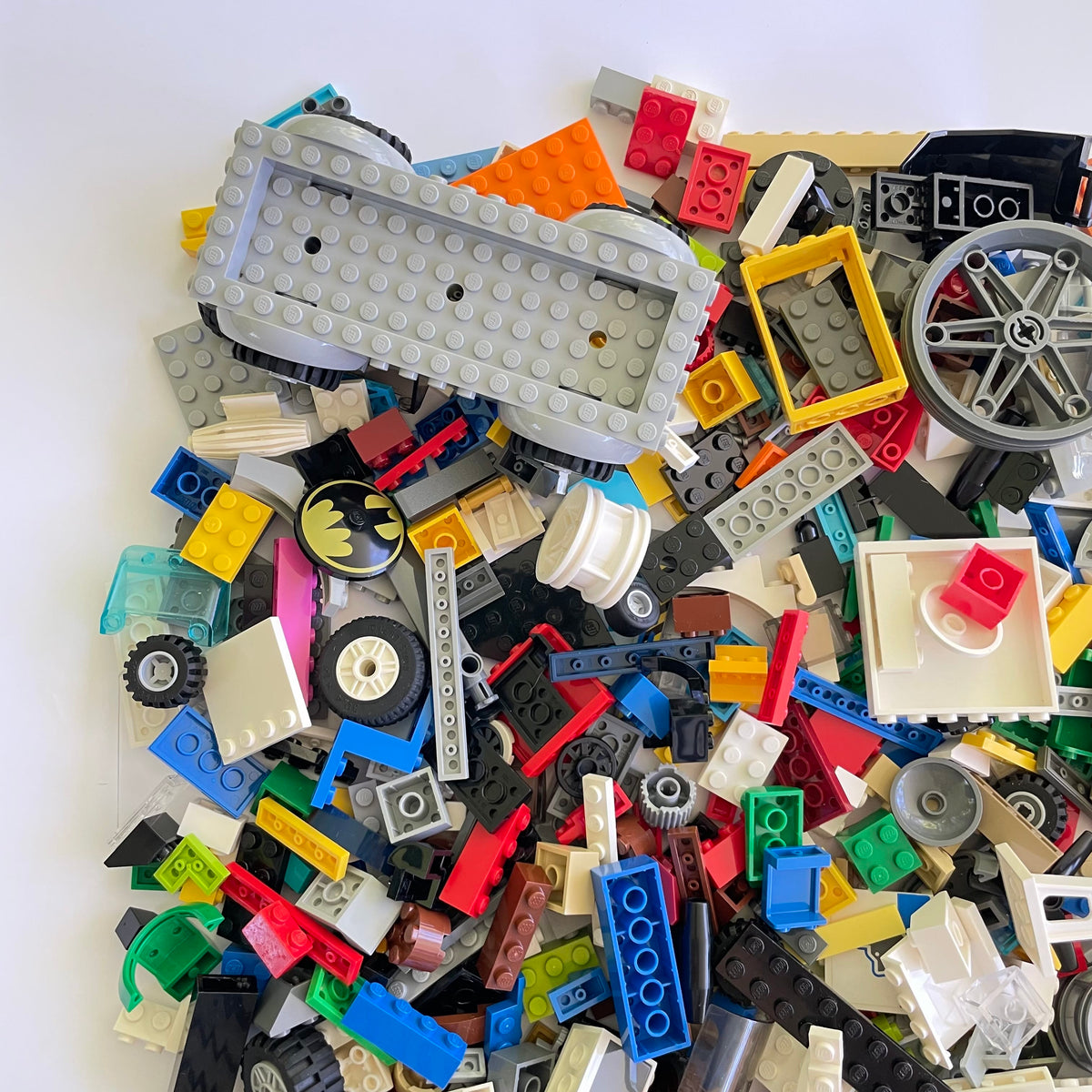 LEGO Fun Pack, Mixed Bag, Approx. 750g includes 6 Minifigures/Minidolls