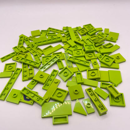 LEGO Lime, Tiles, Approx. 40g
