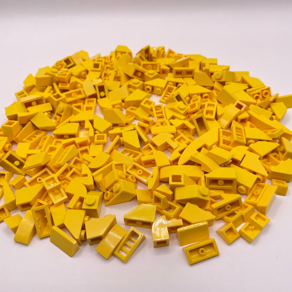 LEGO Slopes, Small, Yellow, Approx. 105g