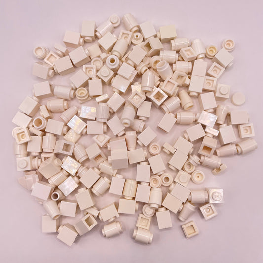 LEGO Greebling, White, 50g