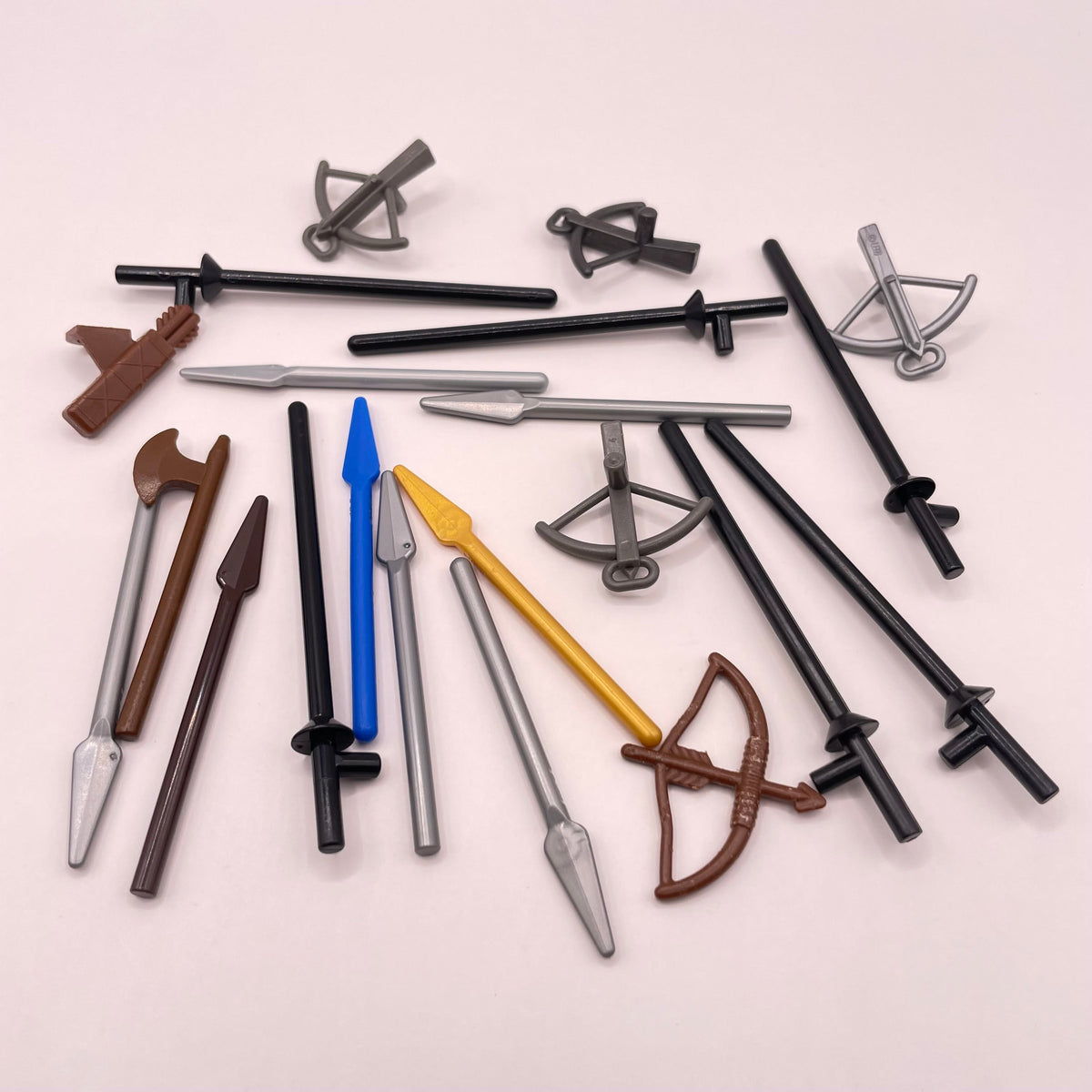 LEGO Medieval Weapons, Castle, Minifigure, 20 Pieces