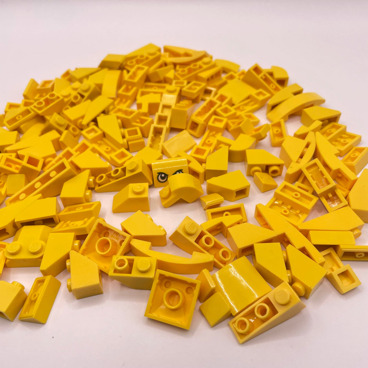 LEGO Slopes, Yellow, Approx. 75g
