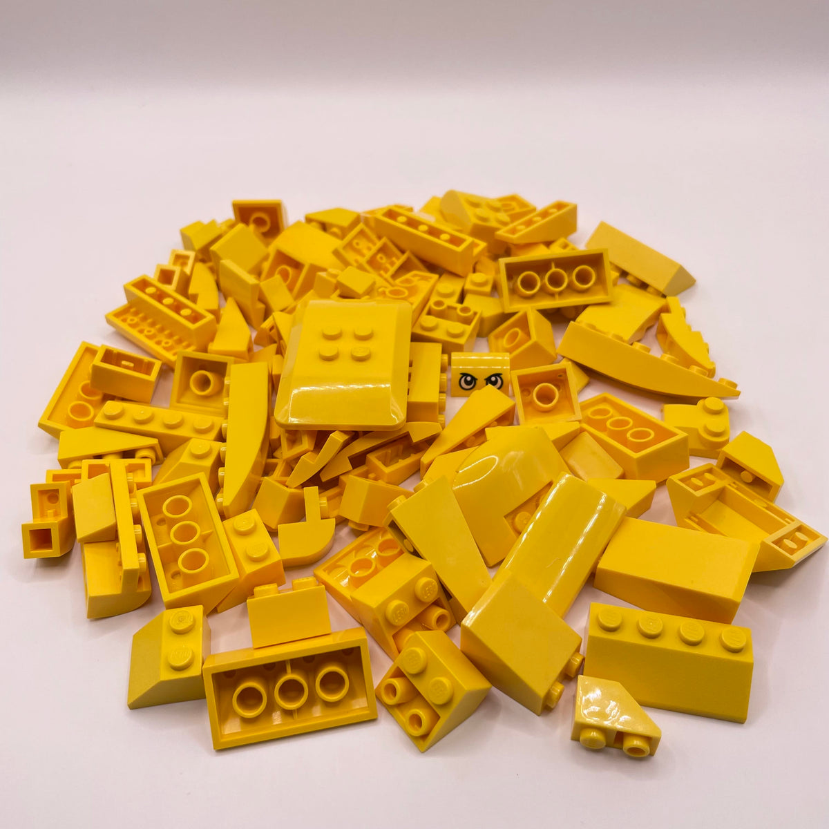LEGO Slopes, Yellow, Approx. 110g