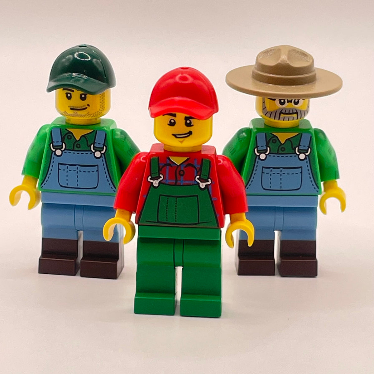 LEGO Farmers, City, Minifigures, Set of 3