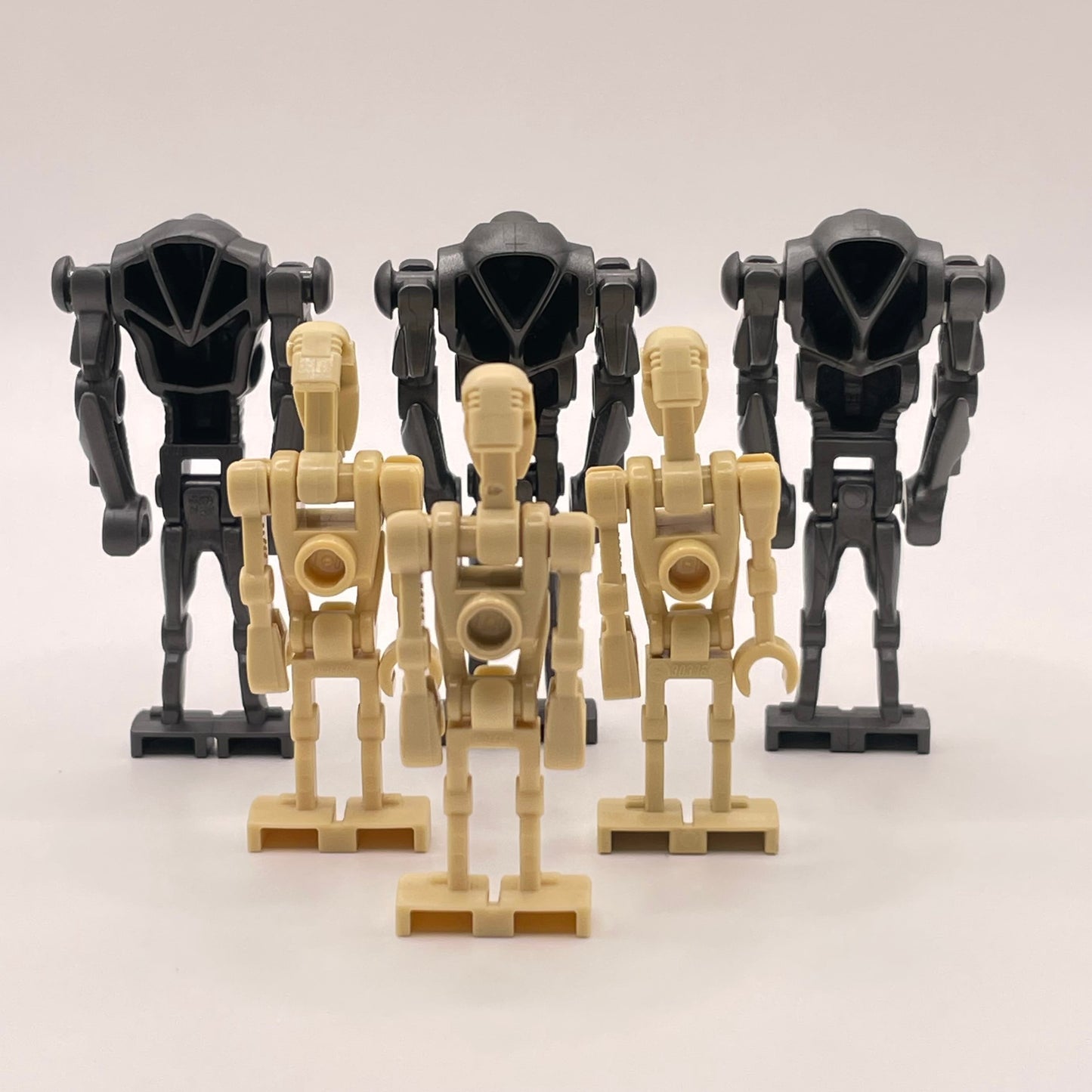 LEGO Star Wars 3 x Super Battle Droids, 3 x Battle Droids, Minifigure