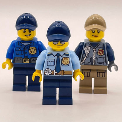 LEGO Police, City, Minifigures, Set of 3