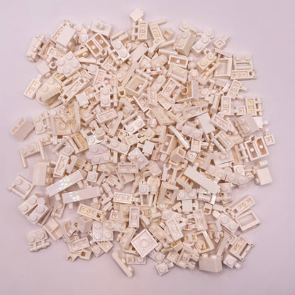 LEGO White, Flexible Connections SNOT,  Approx. 140g