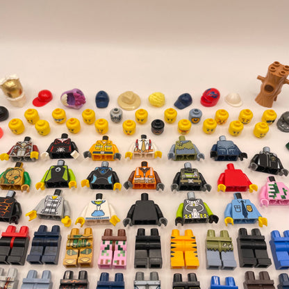LEGO Build a Minifigure, Mix and Match City Figures, Set of 20