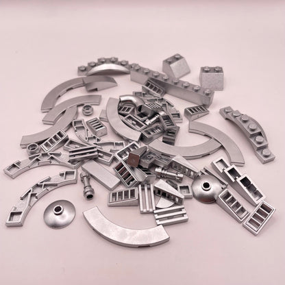 LEGO Mixed Pieces, Chrome, Approx. 30g