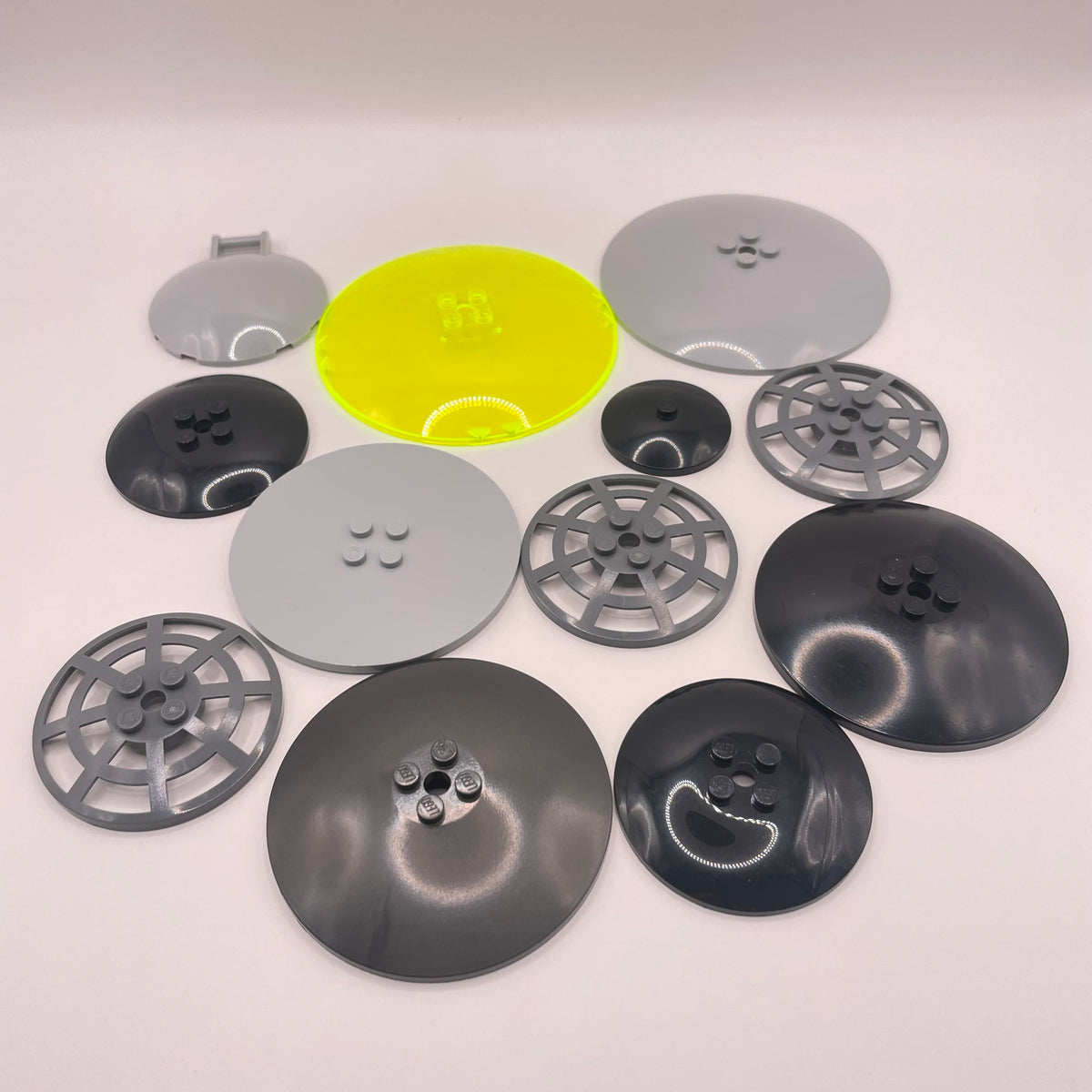 LEGO Dish, Mixed Colours, Vehicle Pieces, 12 Pieces