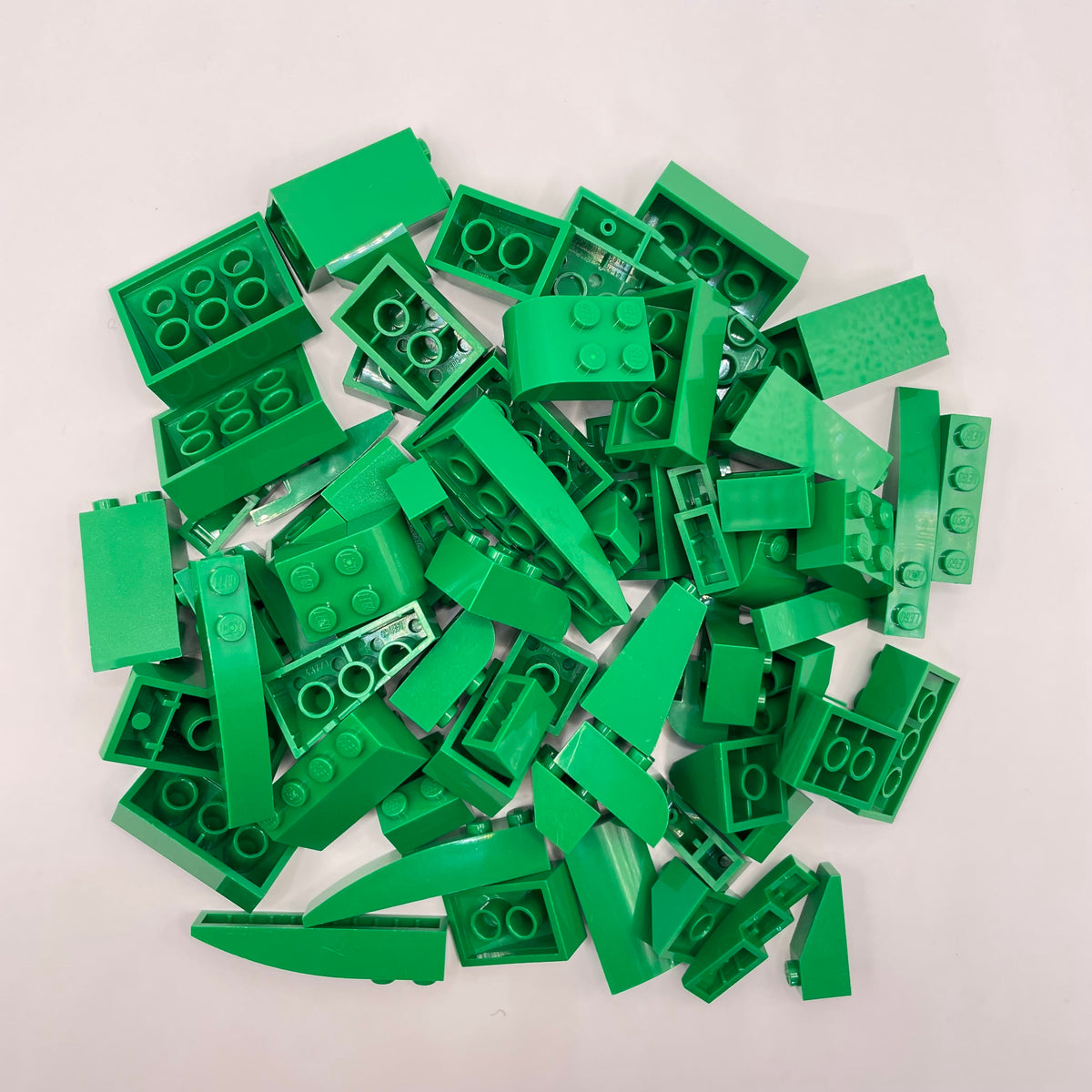 LEGO Slopes, Green, Approx. 100g