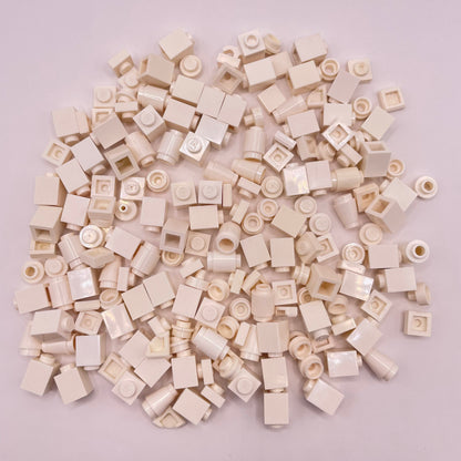 LEGO Greebling, White, Approx. 50g