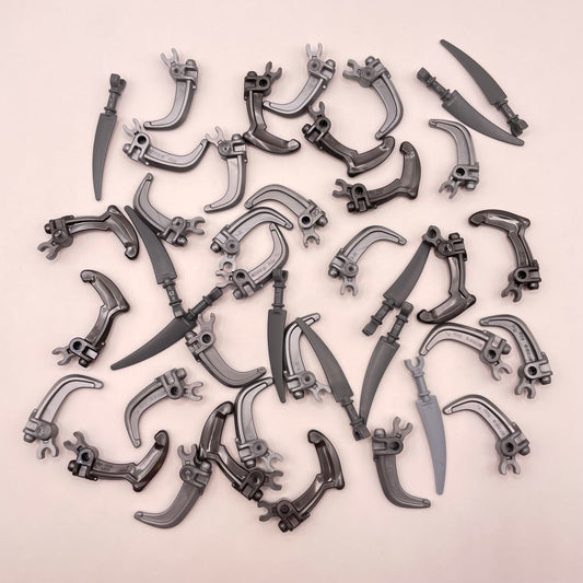 LEGO Claws, Mixed Silver, Animal, 40 Pieces