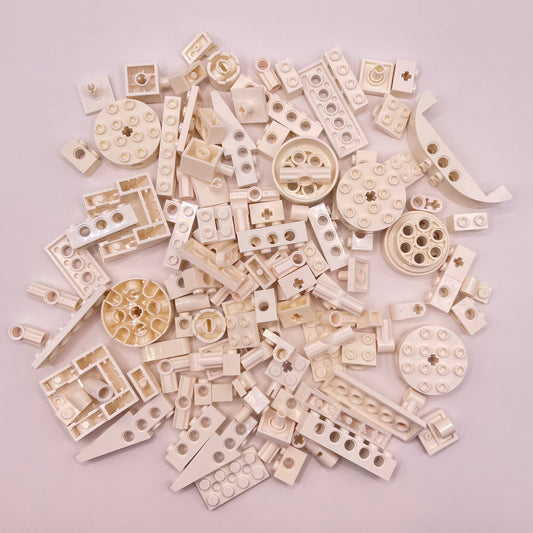 LEGO White, Technic, Approx. 130g