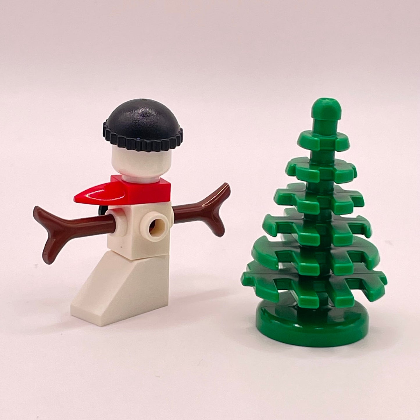LEGO Snowman and Pine Tree, Christmas, (Set of 2)