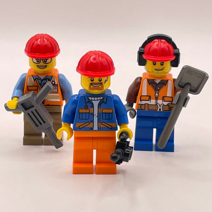 LEGO Tradies, City, Minifigures, Set of 3