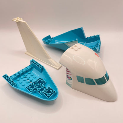 LEGO Blue and White Plane, Approx. 90g