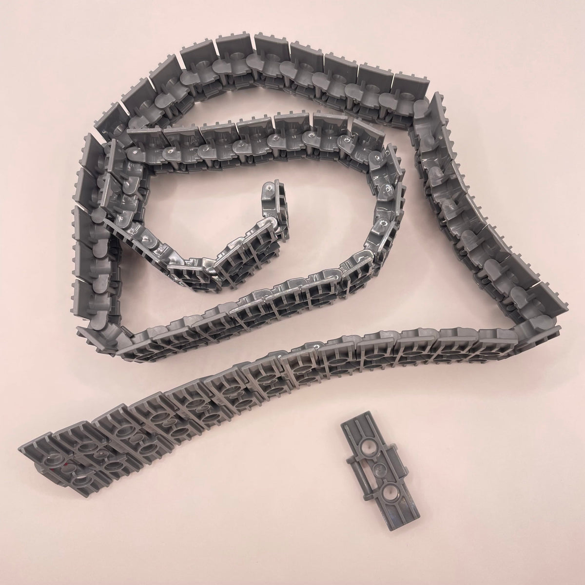 LEGO Technic Link Tread, Dark Bluish Grey, Vehicle Pieces, 60 Pieces