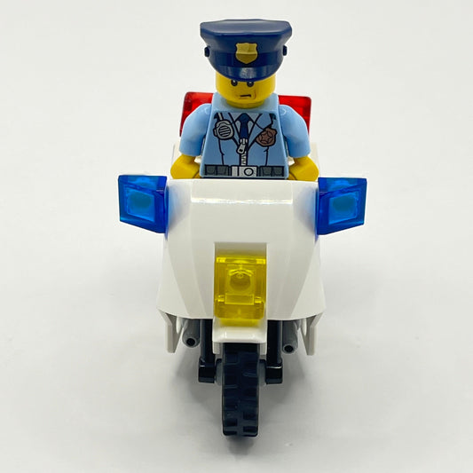 LEGO Police Minifigure with Police Bike, Stocking Stuffer