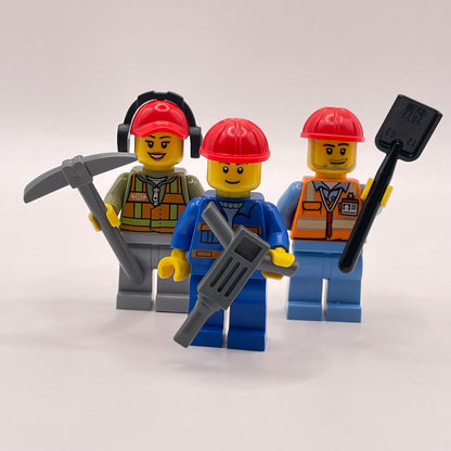 LEGO Tradies, City, Minifigures, Set of 3