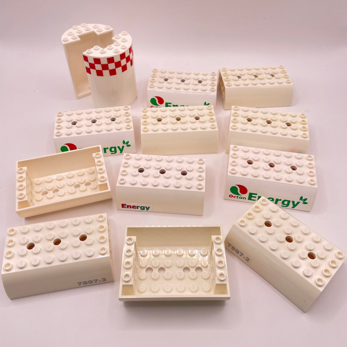 LEGO Energy Pieces, White, Approx. 150g