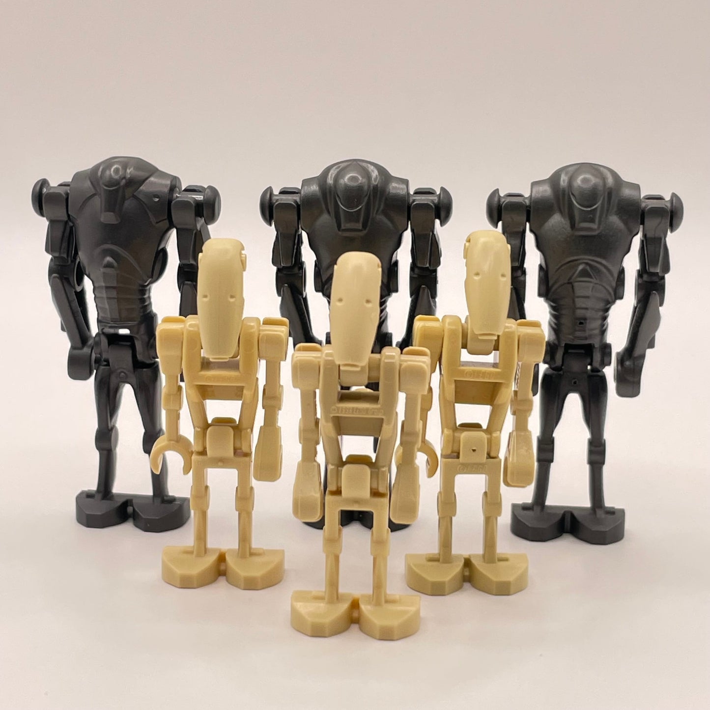 LEGO Star Wars 3 x Super Battle Droids, 3 x Battle Droids, Minifigure