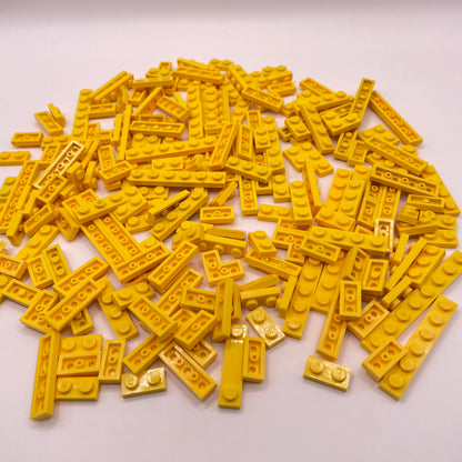 LEGO Yellow, 1x Plates, Approx. 100g