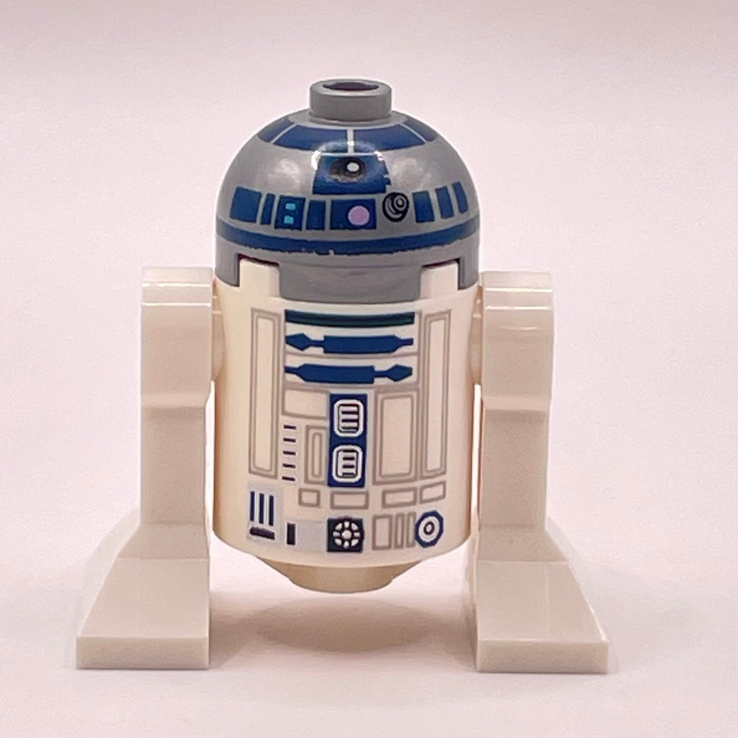 LEGO R2-D2 Droid Minifigure (sw0527a) Lavender dot, marked