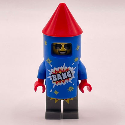 LEGO Firework Guy, Collectible Series 18, Minifigure (col316)