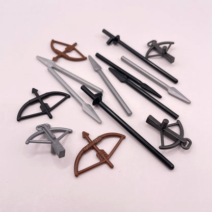LEGO Mixed Weapons, Castle, Minifigure, 14 Pieces, playwear