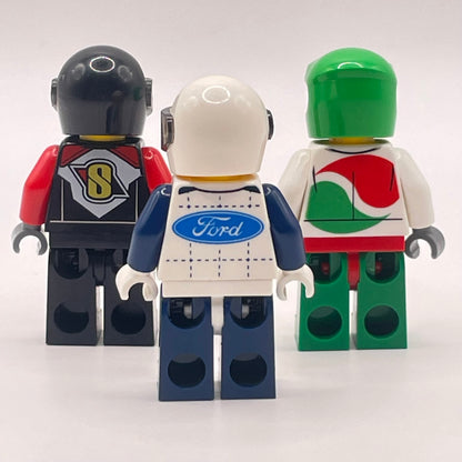 LEGO Race Car Drivers, City, Minifigures, Set of 3