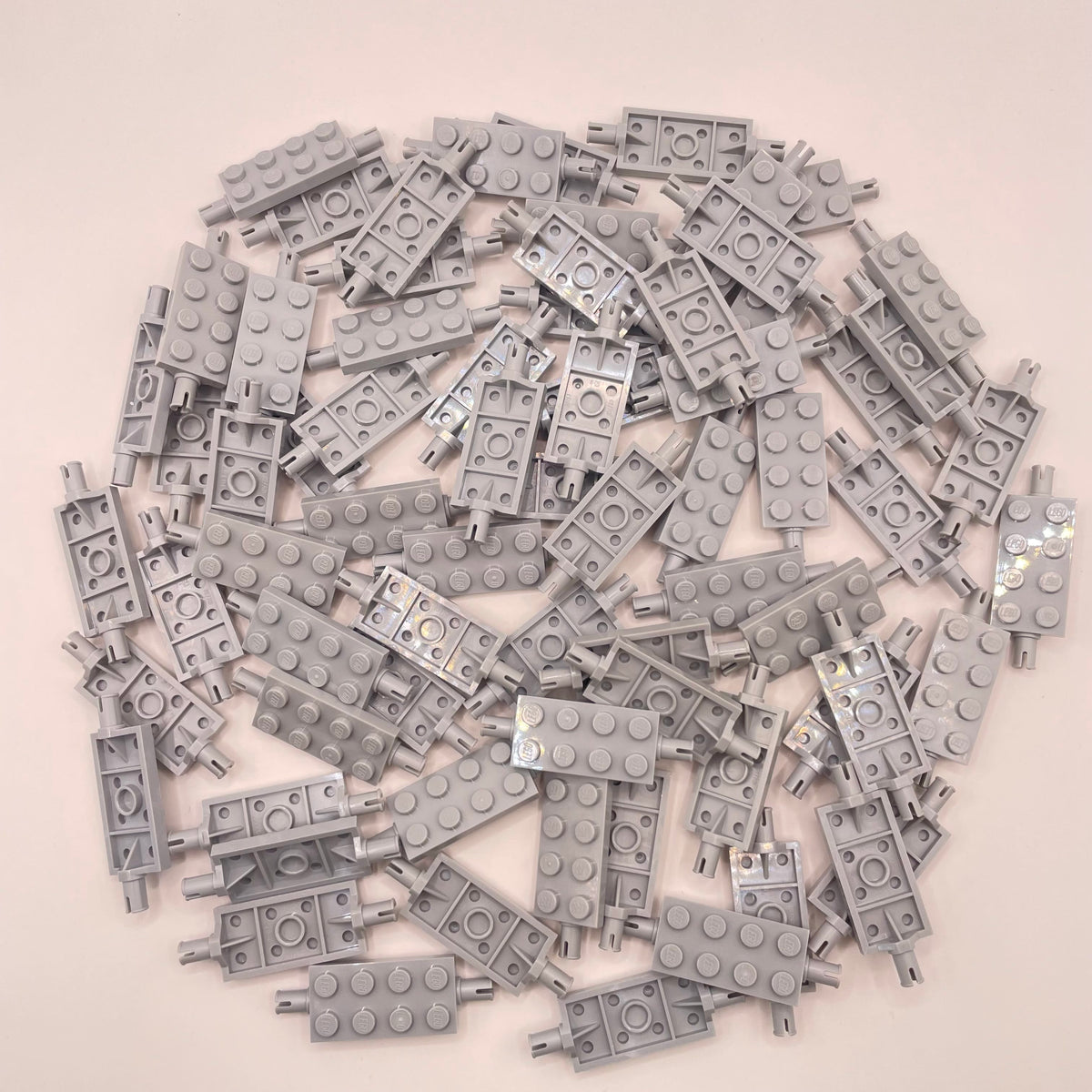 LEGO  Axles, Light Bluish Grey, Approx. 110g