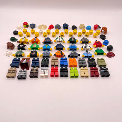 LEGO Build a Minifigure, Mix and Match City Figures, Set of 20