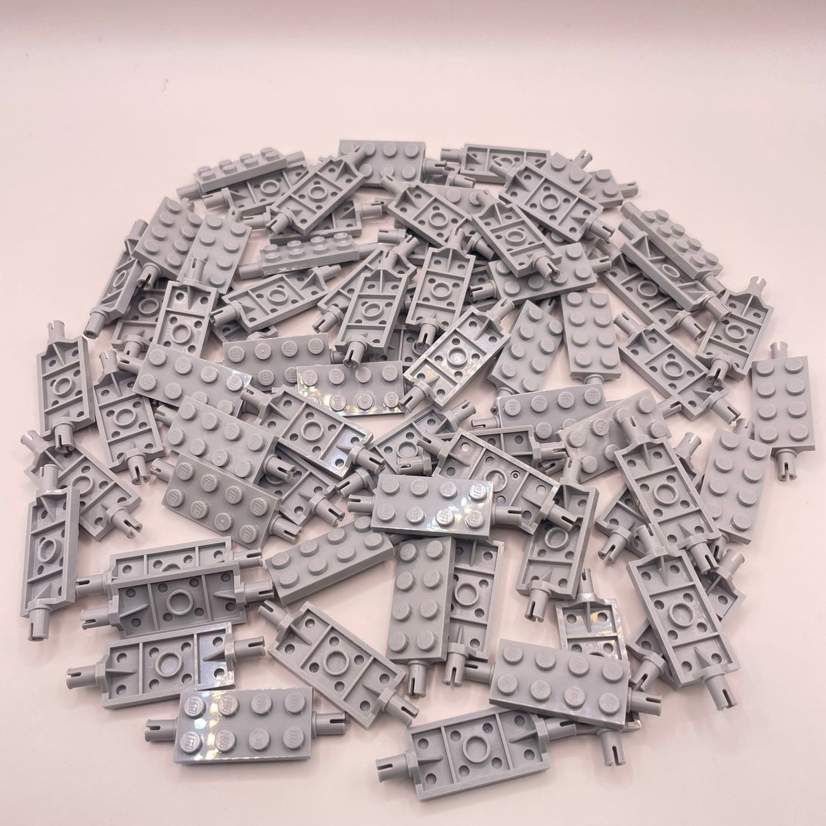LEGO  Axles, Light Bluish Grey, Approx. 110g
