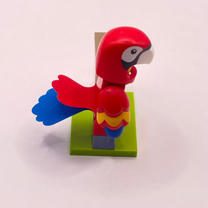 LEGO Parrot Costume Fan, Collectible Series 28, Minifigure (col472)